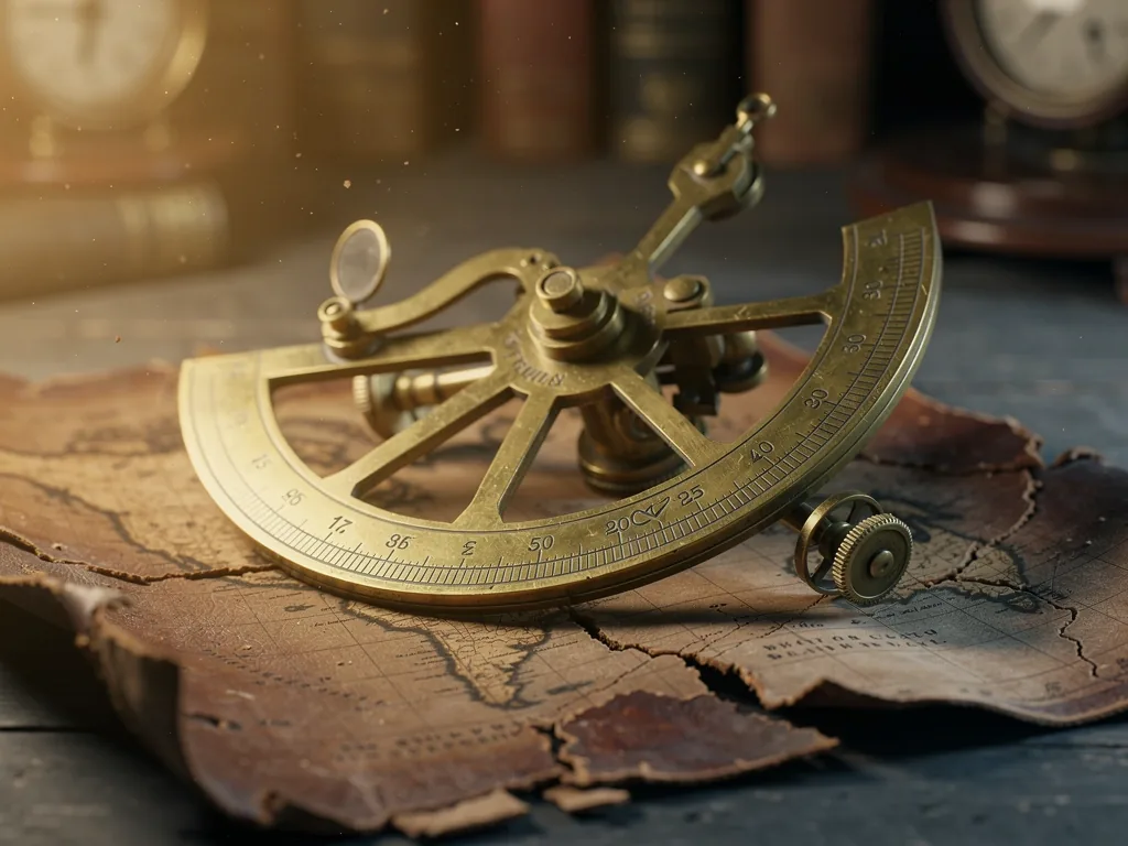 Antique navigation tools